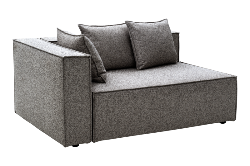 Muki endestykke Smokey Grey