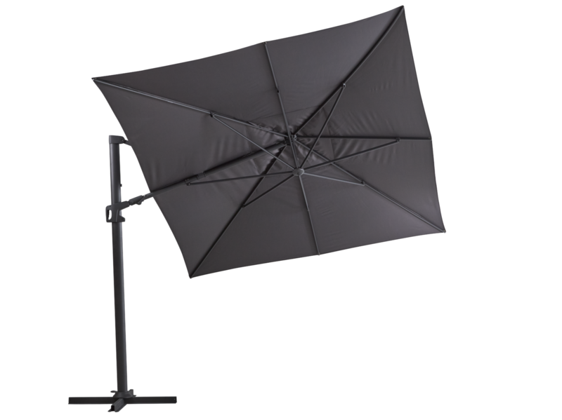 Vinovo frithængende parasol Antracit/grå
