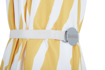 Gatsby parasol Yellow Stripe