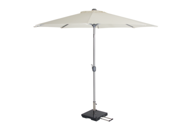Andria parasol Sølv/beige