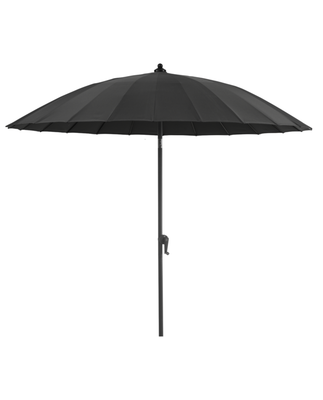 Shanghai parasol Antracit/grå