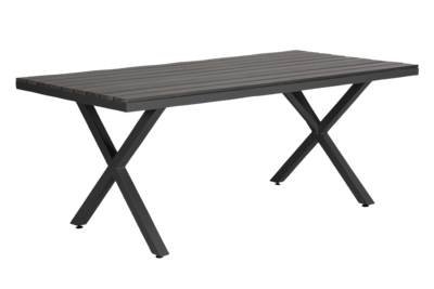 Leone spisebord Sort/grå