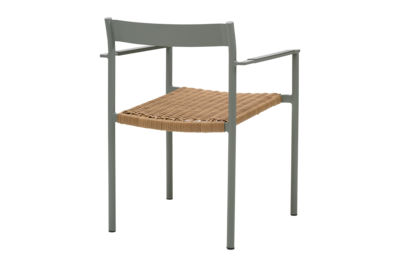 DK spisebordsstol Dusty Green/Natur