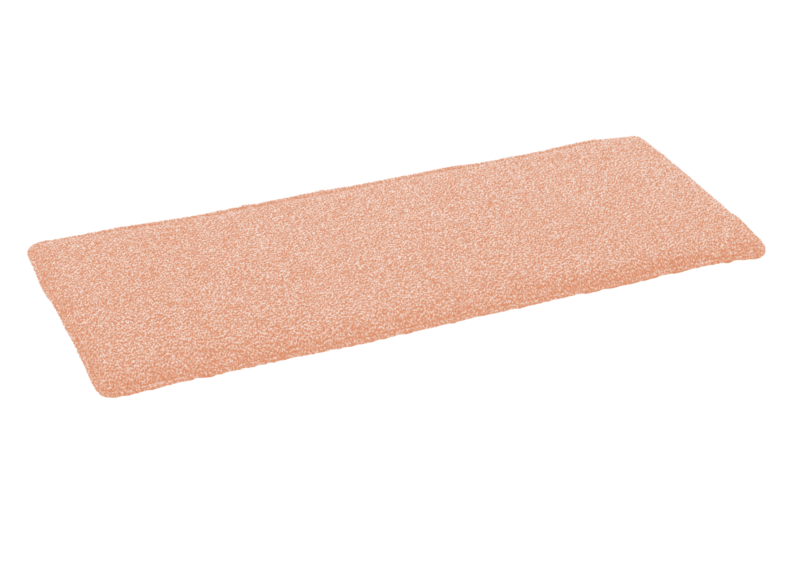 Frisk seat cushion Teddy Orange