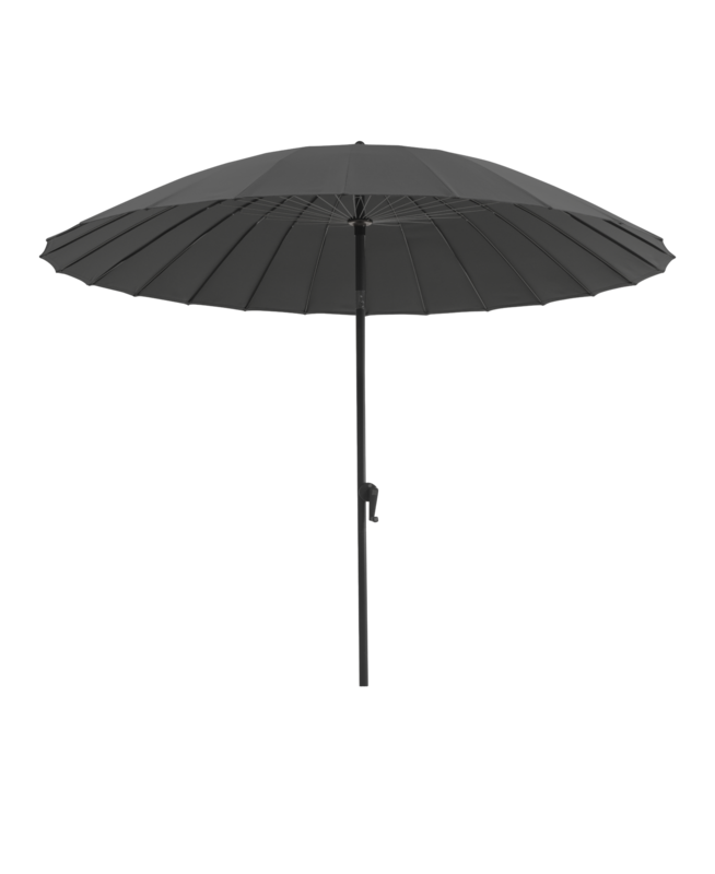 Shanghai parasol Antracit/grå