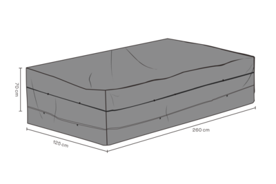 Møbel cover sofa Black-Waterproof