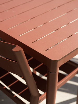 Delia spisebordsstol Zin Red