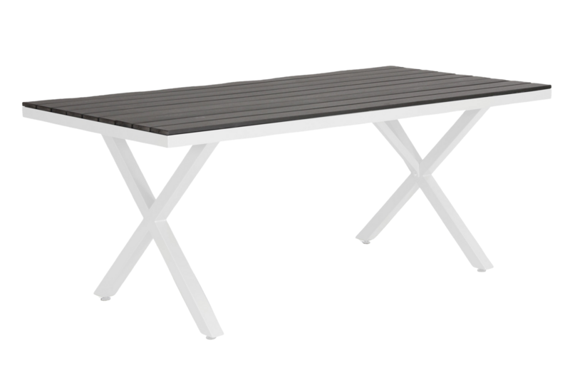 Leone spisebord Hvid/grå