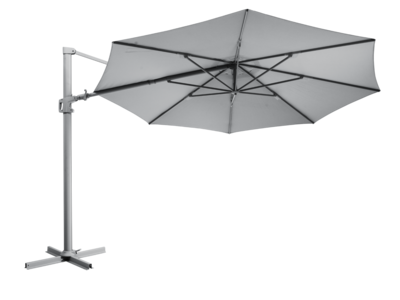 Vinovo frithængende parasol Antracit/grå