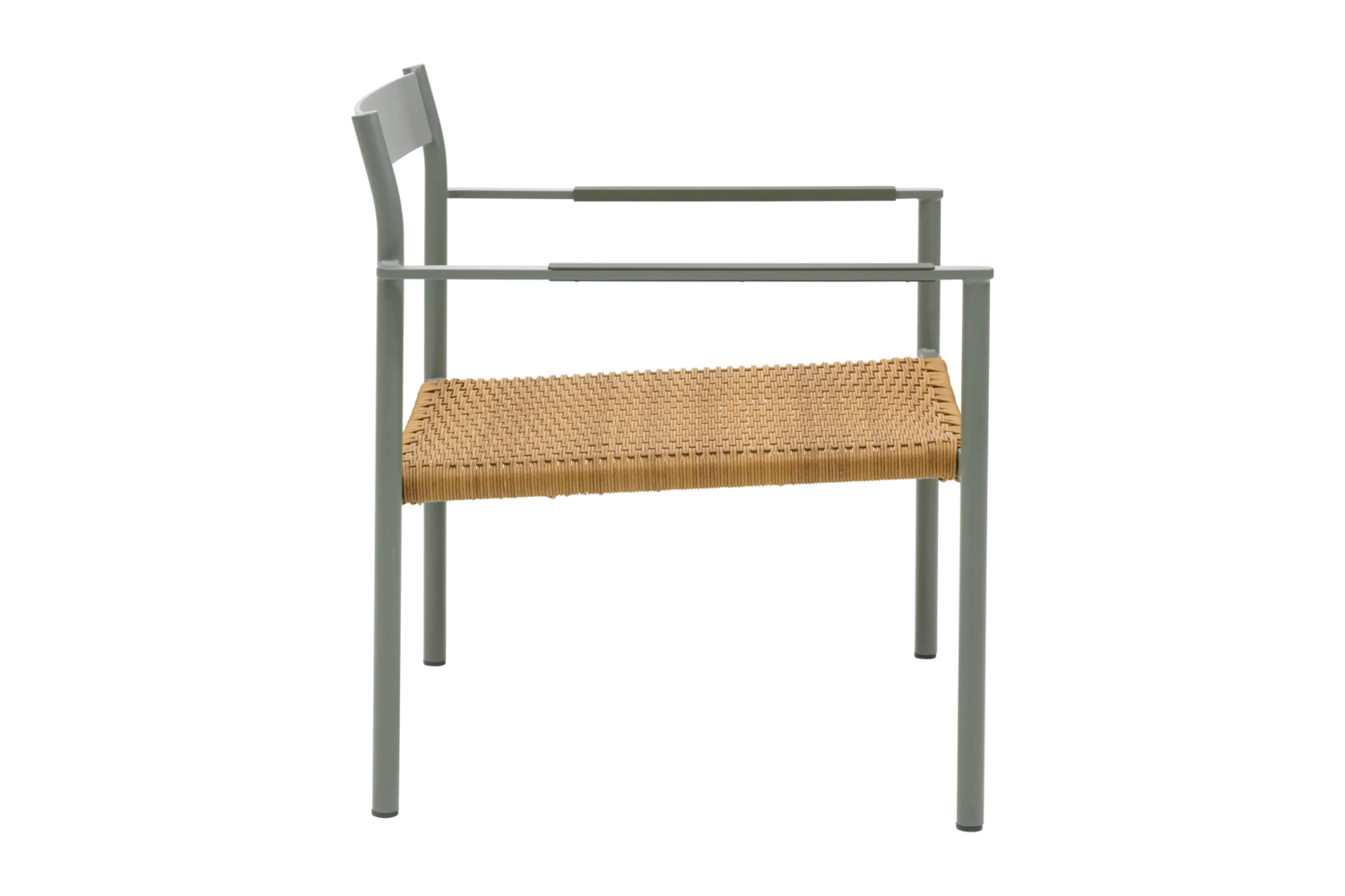 DK loungestol Dusty Green/Natur