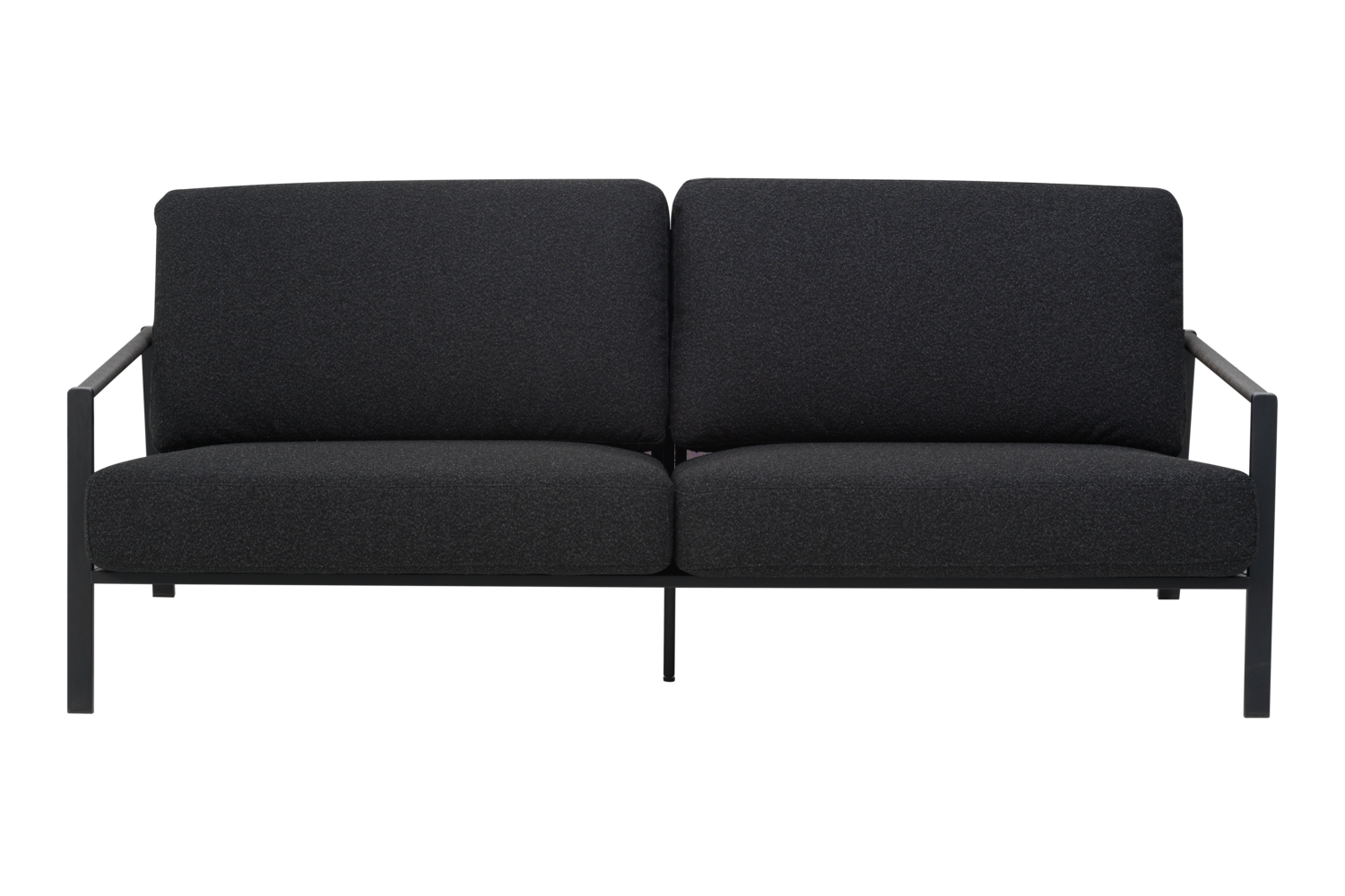 Lyra 2,5 sæder sofa  Sort/Teddy Black