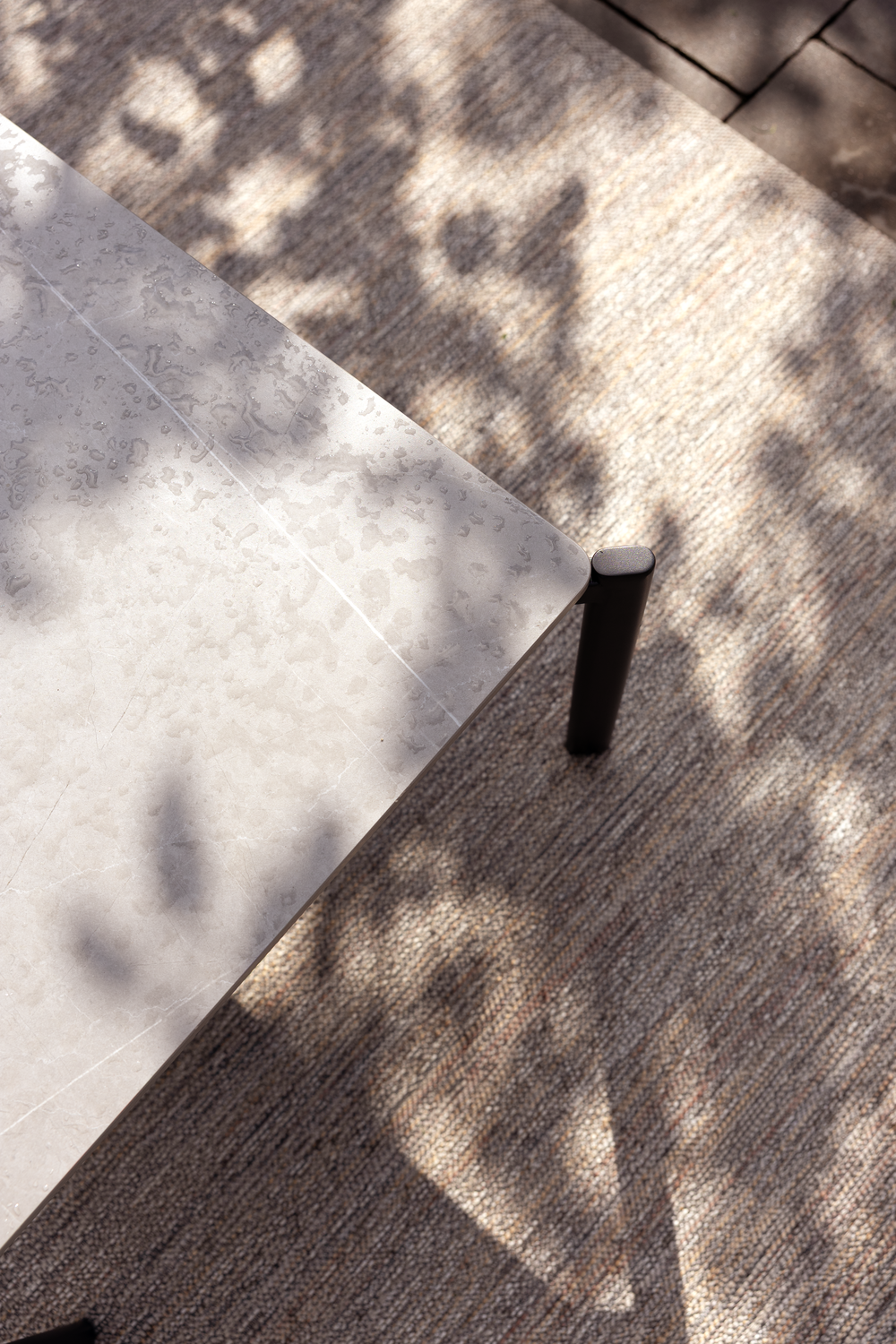 Hallavara sofabord Sort/grå