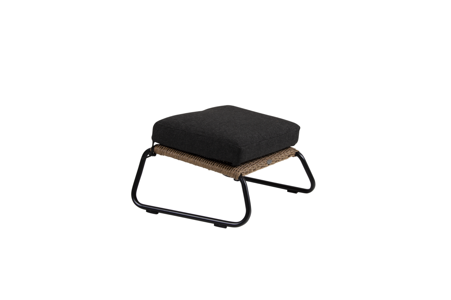 Midway fodskammel Natur/sort