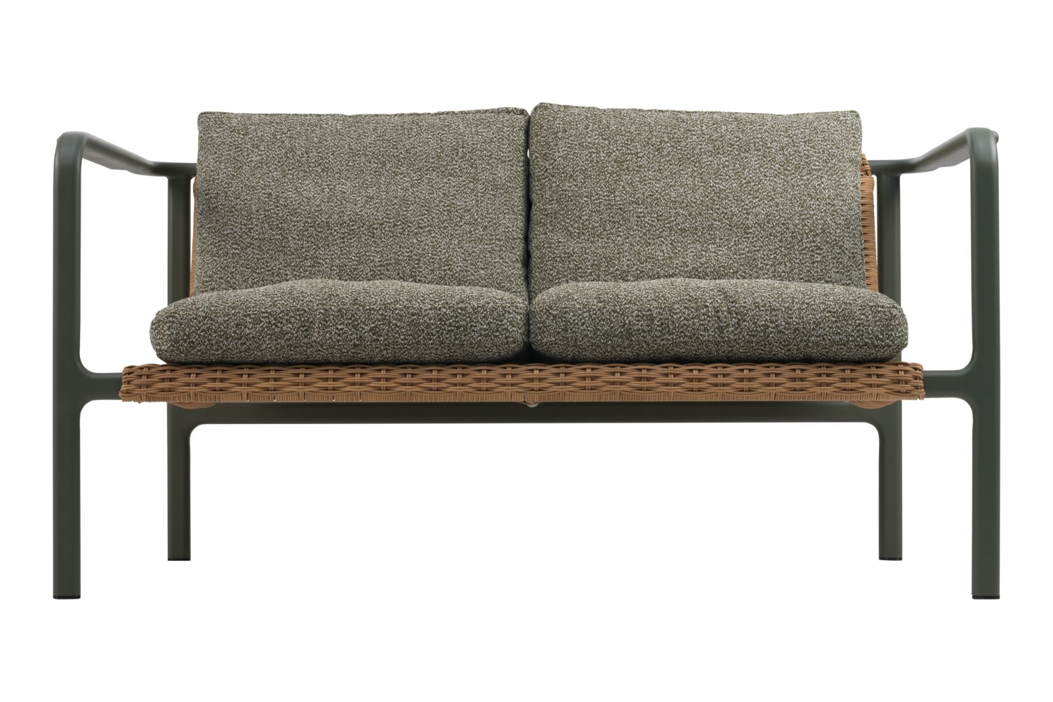 Motty 2-personers sofa Nordic Green/Teddy Verde