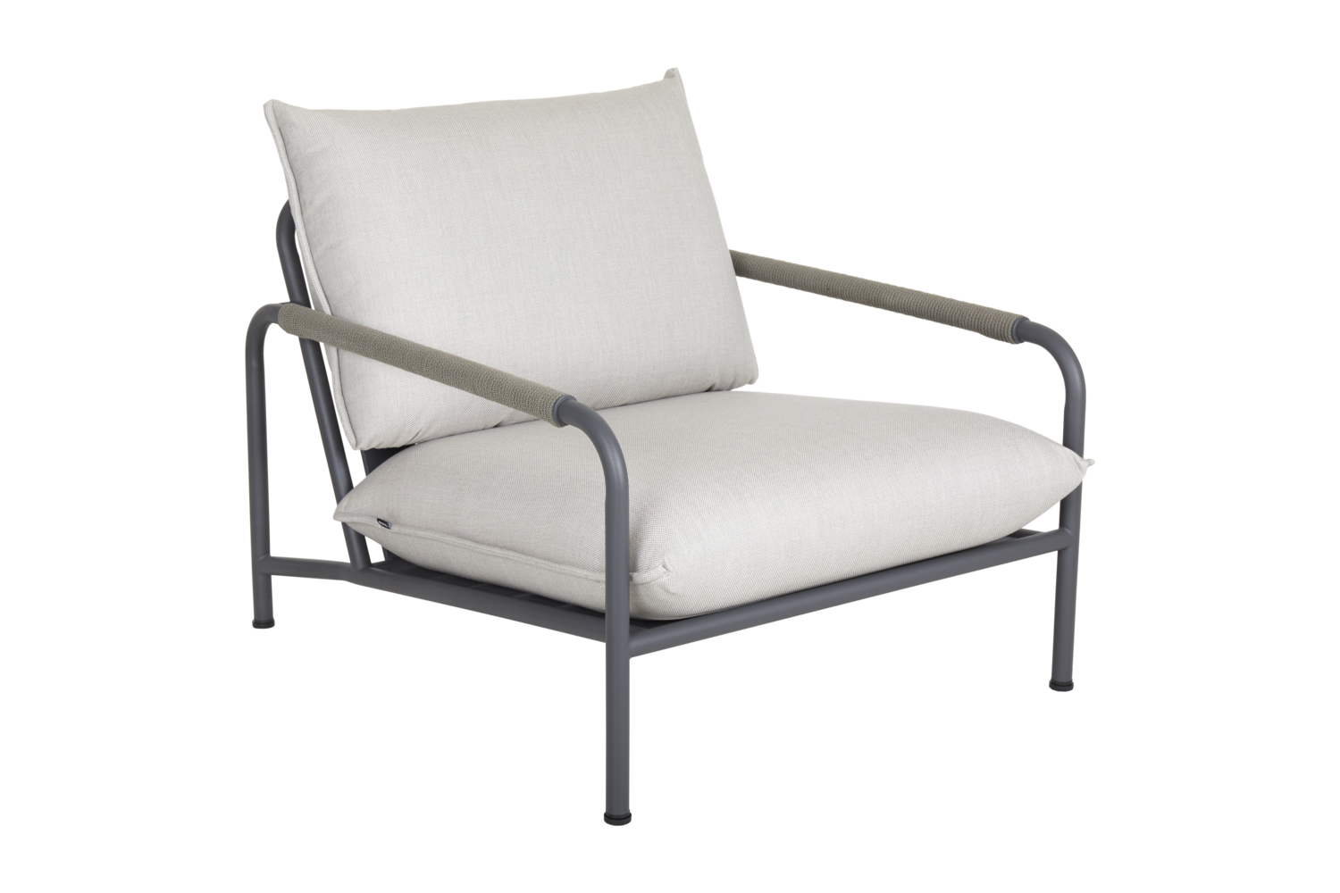 Lerberget lænestol Antracit/ash